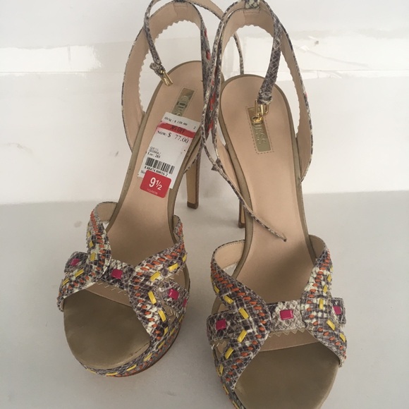 Guess snakeskin print women’s stilettos shoes - Picture 6 of 6